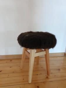 Taboret Góralski z obszyciem