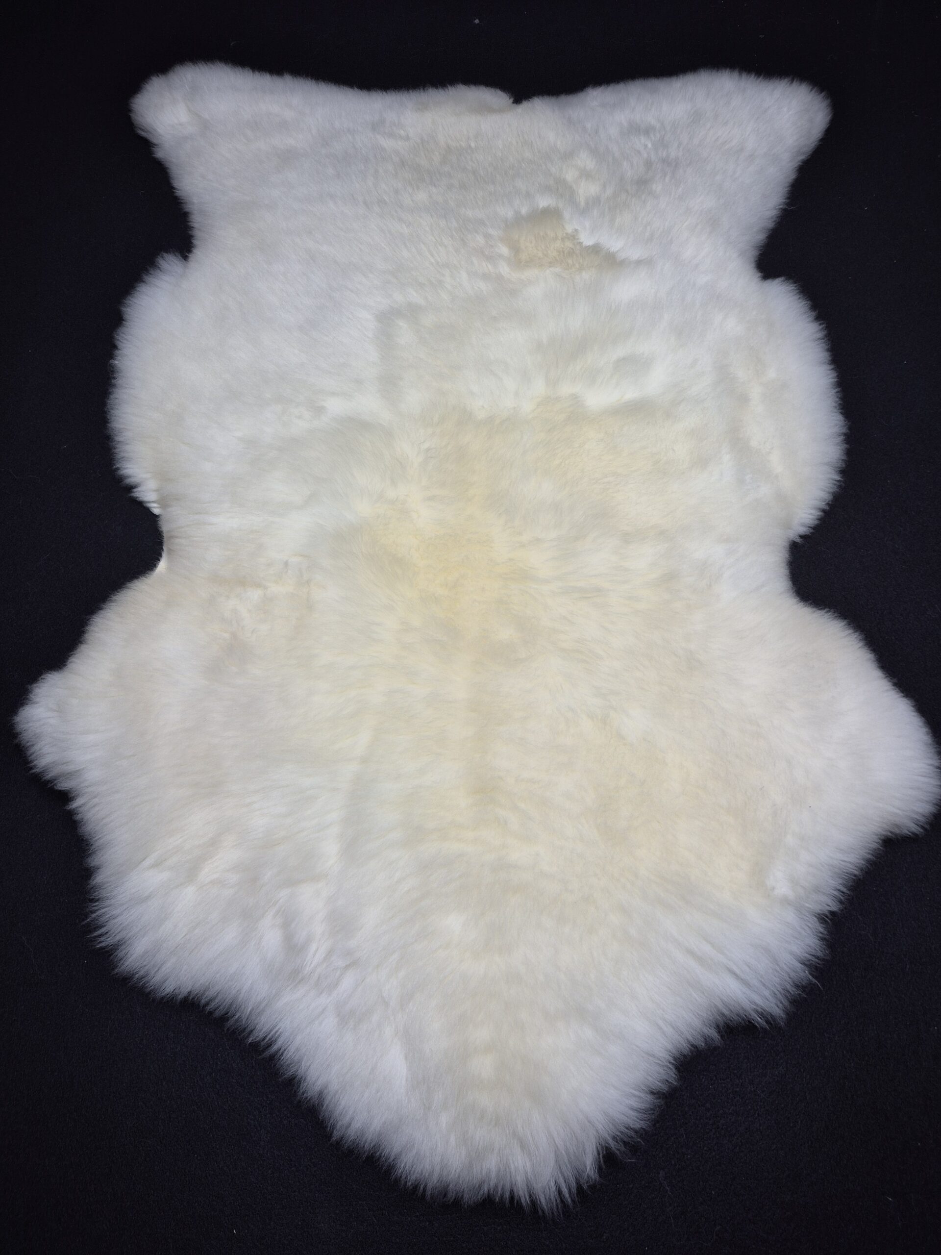 Skóra Owcza - Biała/Ecru - Naturalna