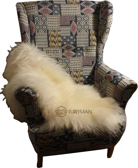 Skóra owcza - Island - Biała - Naturalna