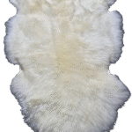 Skóra Owcza - Biała/Ecru - Naturalna