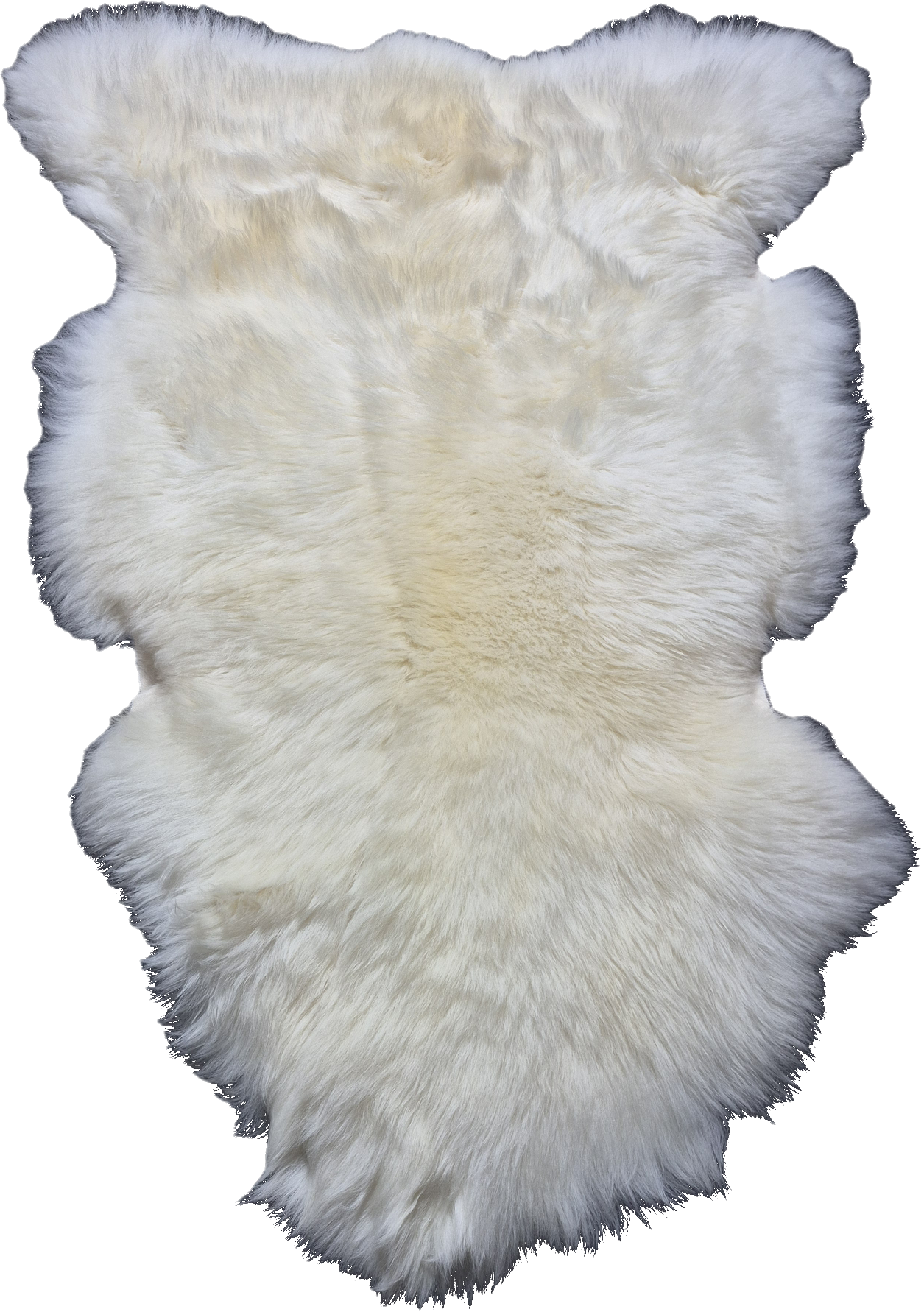 Skóra Owcza - Biała/Ecru - Naturalna