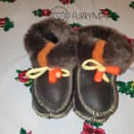 Buciki góralskie - niemowlaczki - bamboszki