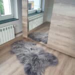 Skóra Owcza - Granatowa - Ombre - Island 