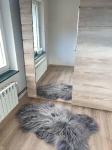 Skóra Owcza - Granatowa - Ombre - Island 