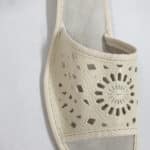 Kapcie - Damskie- Białe