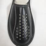 Kapcie - Męskie - Czarne