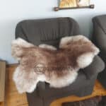 Skóra Owcza - kasztanowy muflon - Naturalna