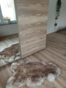 Skóra Owcza - kasztanowy muflon - Naturalna