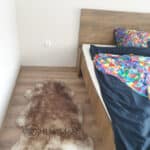 Skóra Owcza - kasztanowy muflon - Naturalna