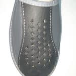 Kapcie - Męskie - Szare