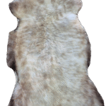 Skóra Owcza - Unikat - Naturalna - Żółty Melanż