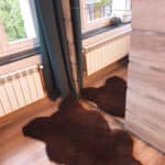 Skóra Owcza - Brąz - Naturalna