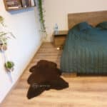 Skóra Owcza - Brąz - Naturalna