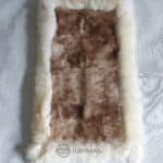 Narzutka ze skóry owczej - Średnia- Jasna