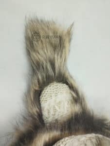 Futrzana czapka - eskimoska - Damska