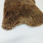Poduszka - Ozdobna - Skóra Owcza - Naturalna - Brąz
