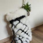 Naturalna Skóra Owcza z Warstwą Hydrofobową - Biała