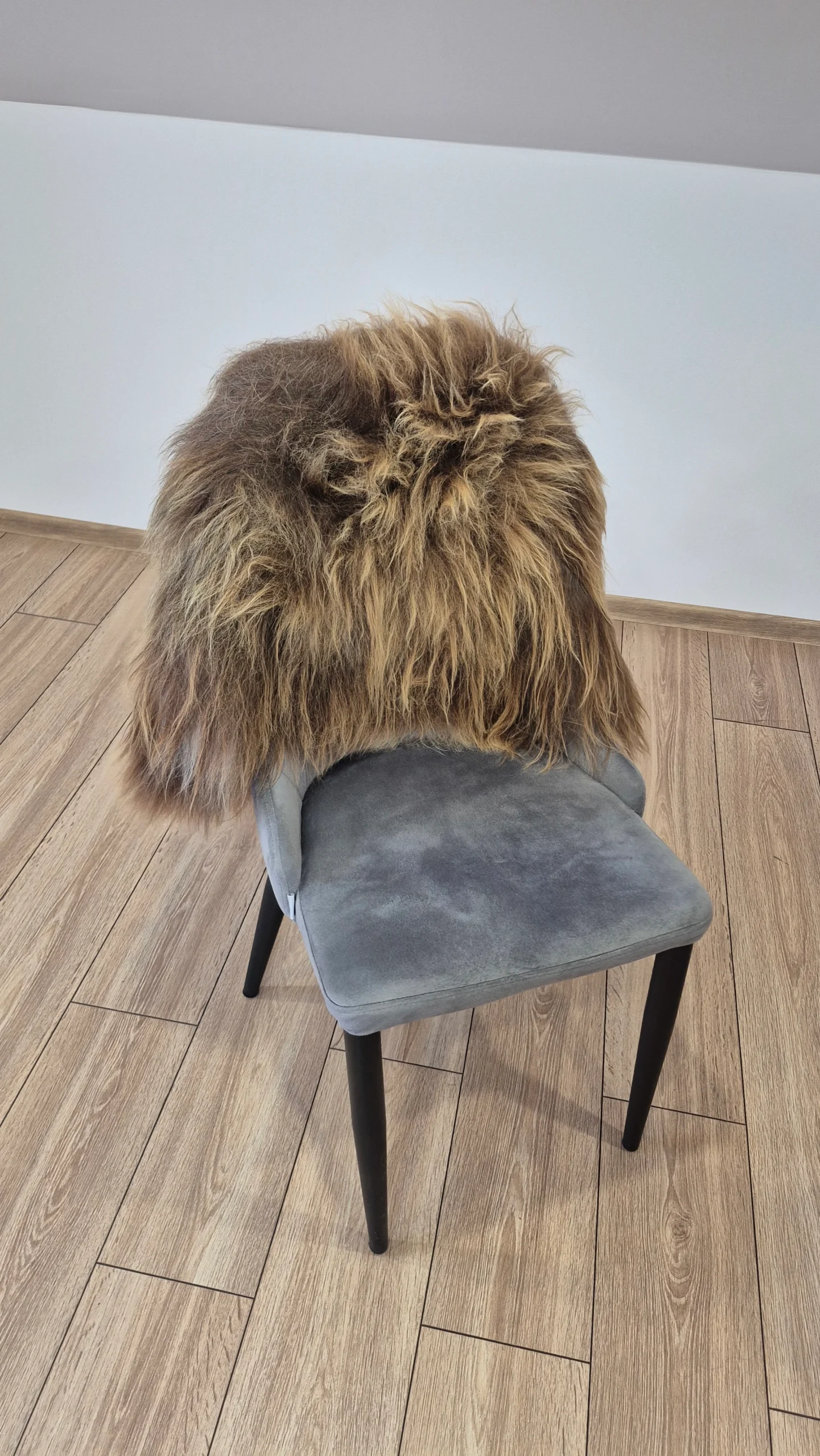 Skóra owcza - Island - Cappuccino - Naturalna - Unikat