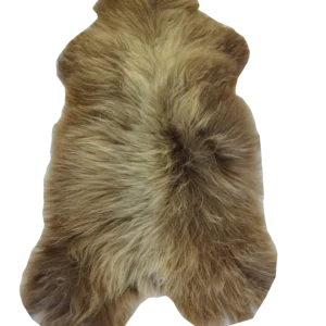 Skóra owcza - Island - Cappuccino - Naturalna - Unikat