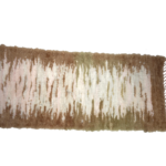 Ręcznie tkany jasny dywan ze skóry owczej– naturalny, ciepły, skandynawski styl