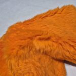 Skóra owcza - Naturalna - Pomarańczowa