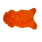Skóra owcza - Naturalna - Pomarańczowa