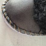 Bambosze Męskie Zakopianki, Skóra Naturalna, Wełna Owcza, Ciepłe, Solidne