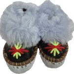 Bambosze Dziecięce Zakopianki, Kapcie Wysokie, Wełna Owcza, Ciepłe