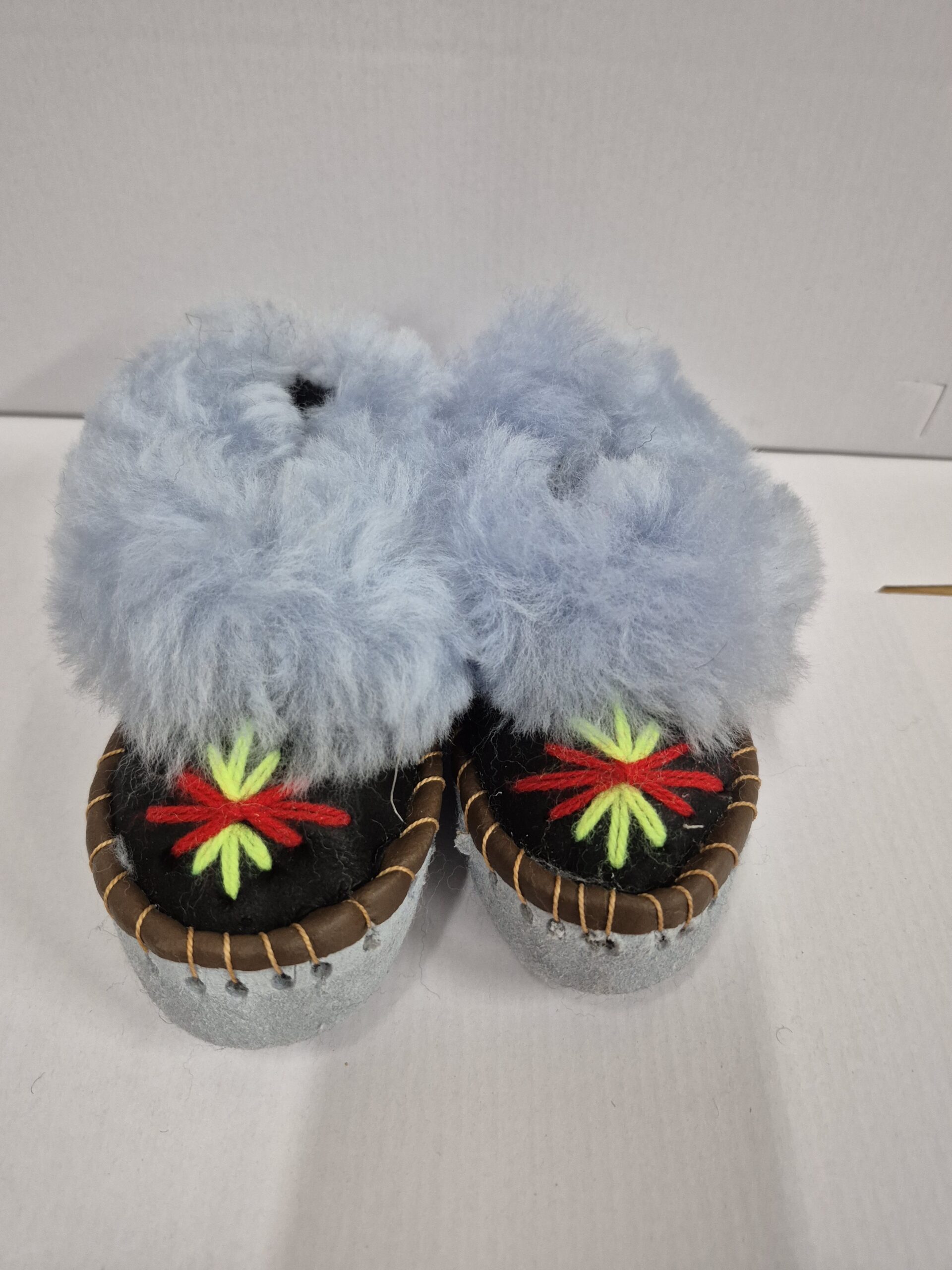 Bambosze Dziecięce Zakopianki, Kapcie Wysokie, Wełna Owcza, Ciepłe