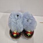 Bambosze Dziecięce Zakopianki, Kapcie Wysokie, Wełna Owcza, Ciepłe