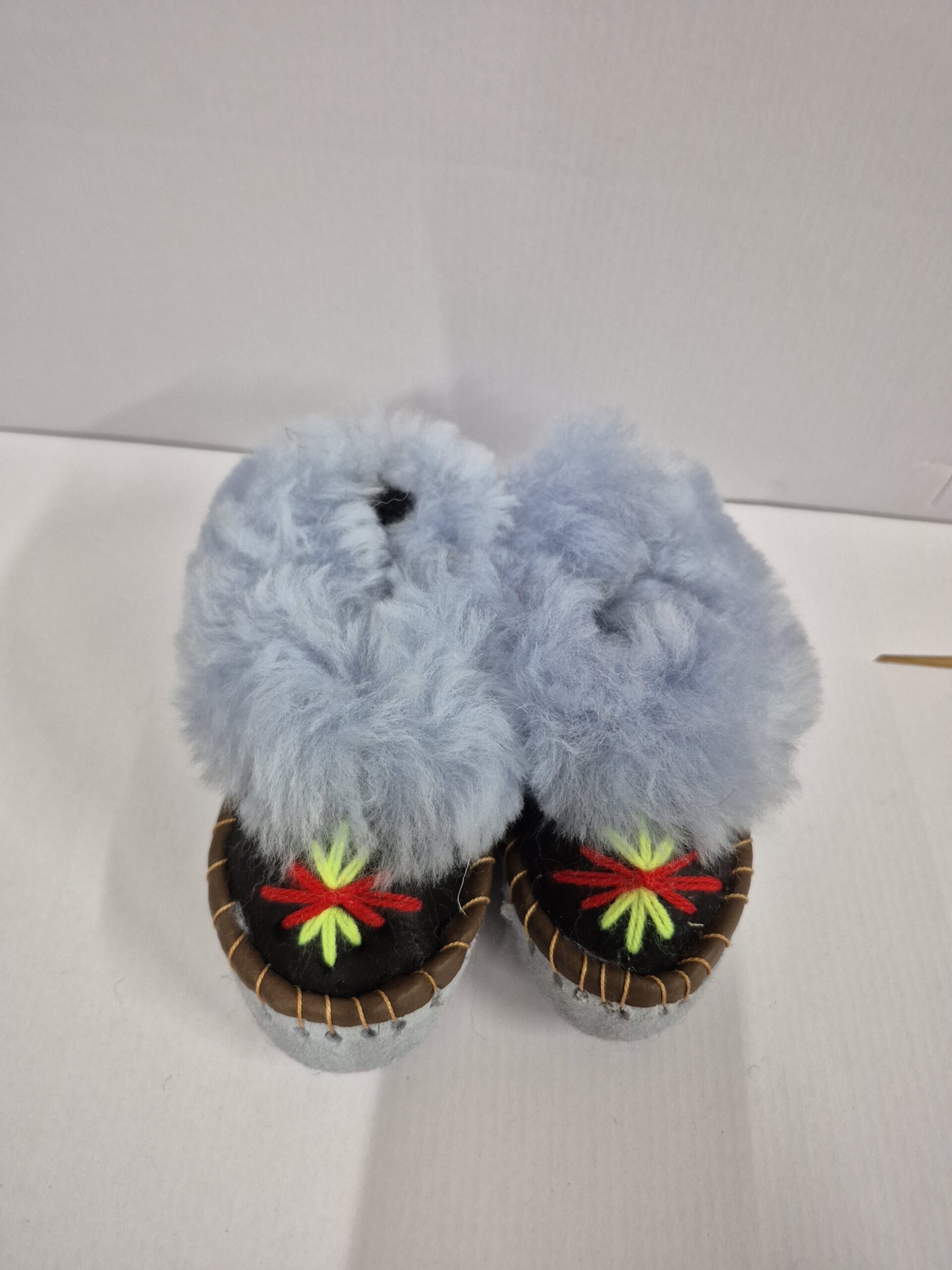 Bambosze Dziecięce Zakopianki, Kapcie Wysokie, Wełna Owcza, Ciepłe