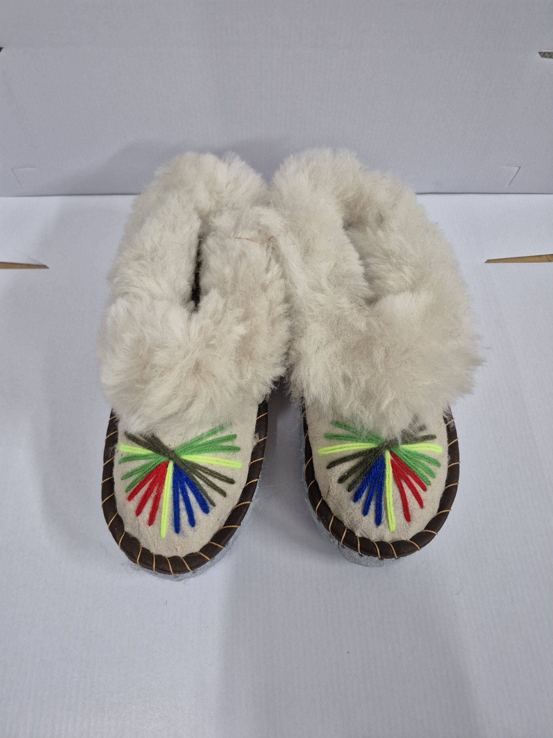 Bambosze Dziecięce Zakopianki, Kapcie Wysokie, Wełna Owcza, Ciepłe