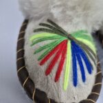 Bambosze Dziecięce Zakopianki, Kapcie Wysokie, Wełna Owcza, Ciepłe