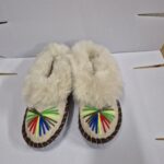 Bambosze Dziecięce Zakopianki, Kapcie Wysokie, Wełna Owcza, Ciepłe