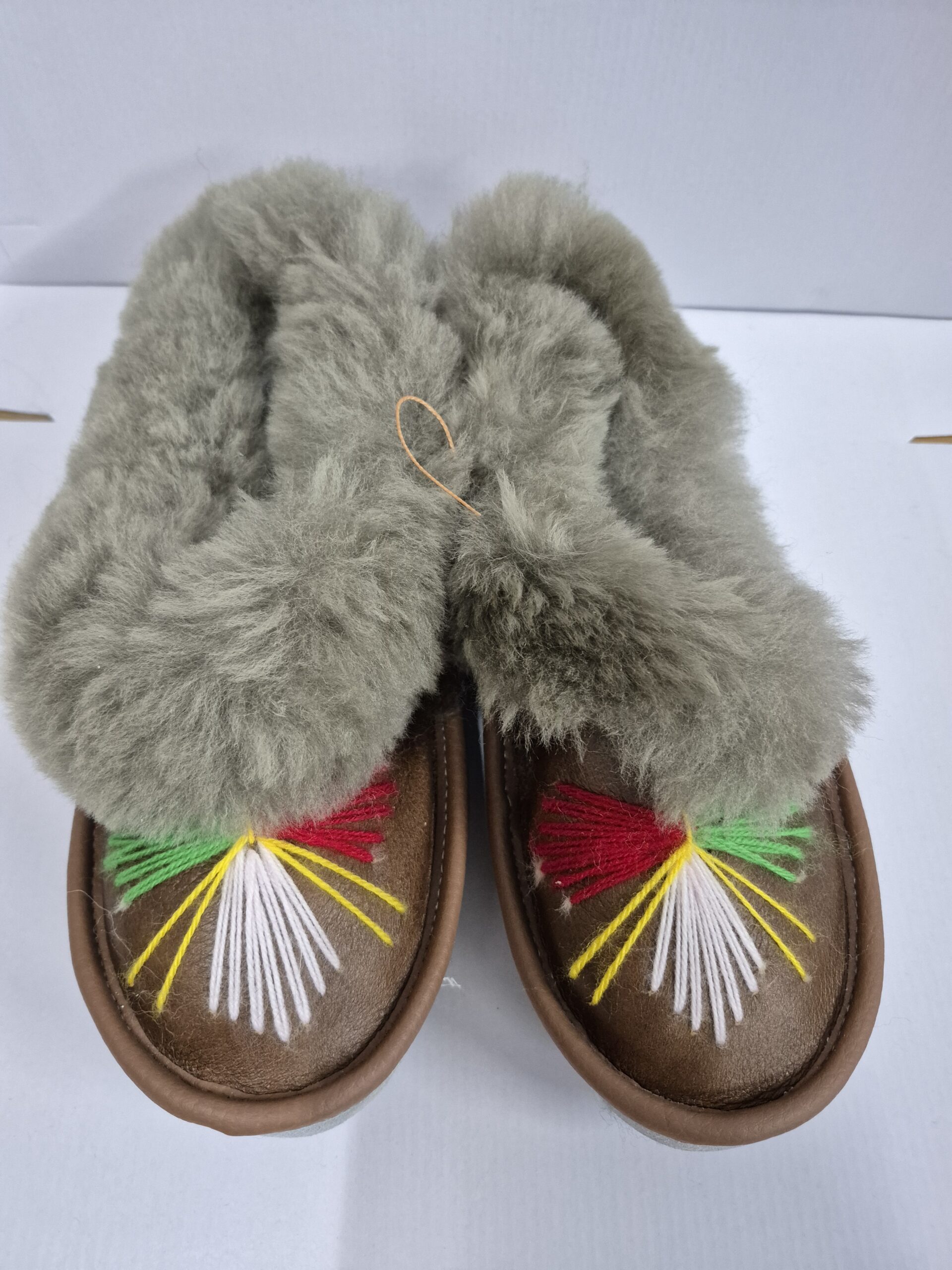 Bambosze Dziecięce Zakopianki, Kapcie Wysokie, Wełna Owcza, Ciepłe