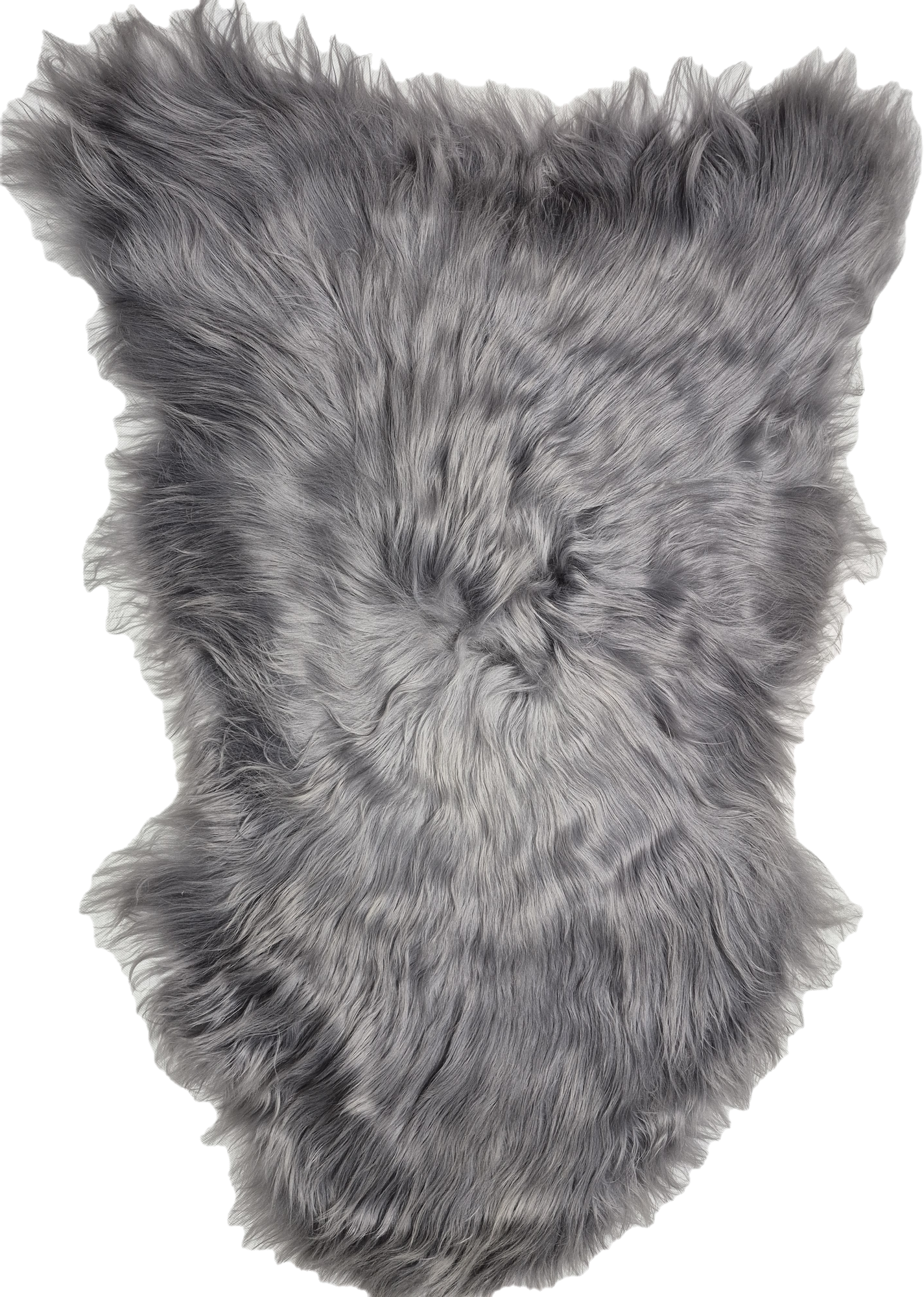 Skóra owcza - Island - Szara - Naturalna - Barwiona