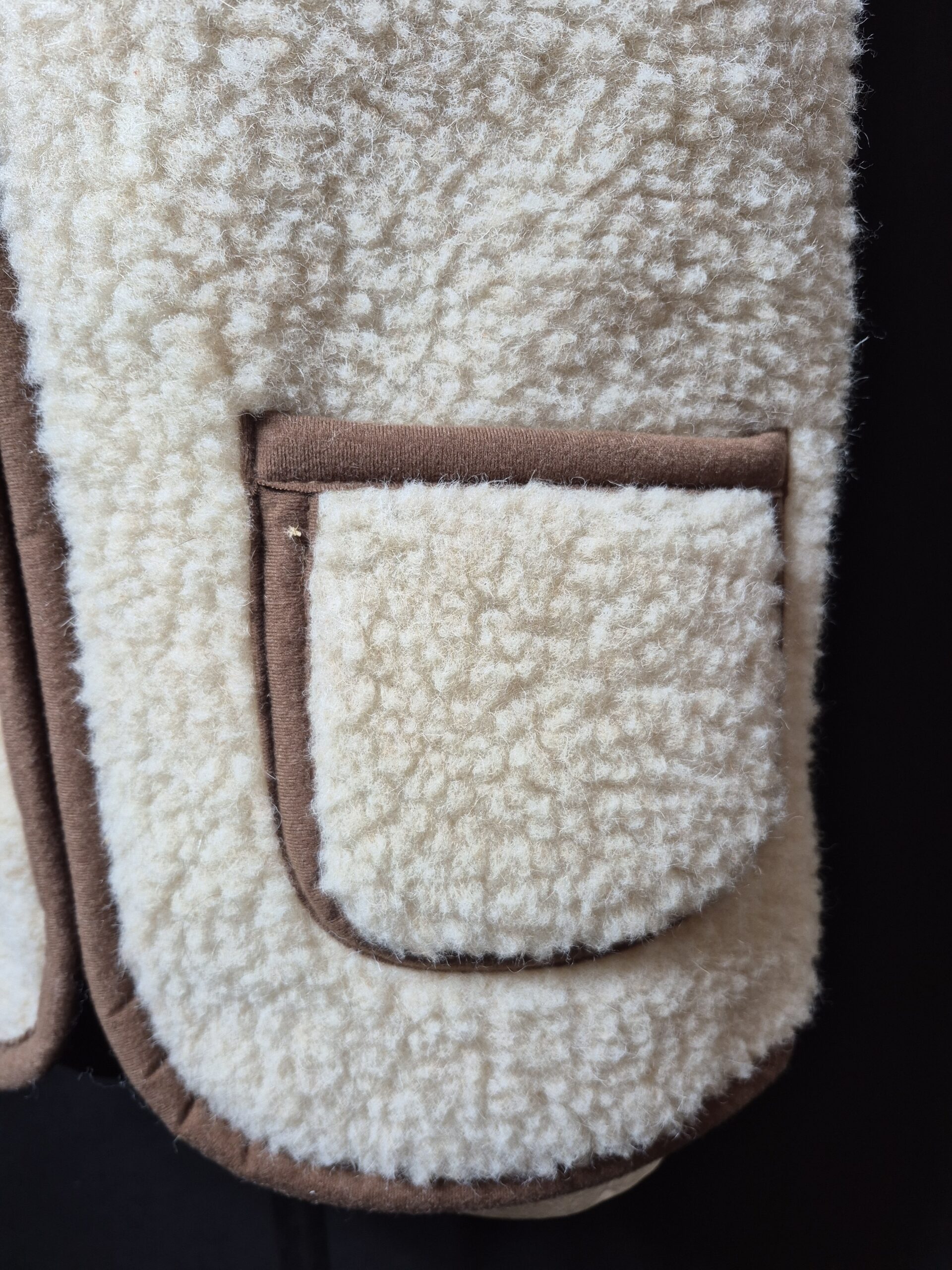 Kamizelka Wełniana 100% Owcza Wełna – Beżowy | Unisex