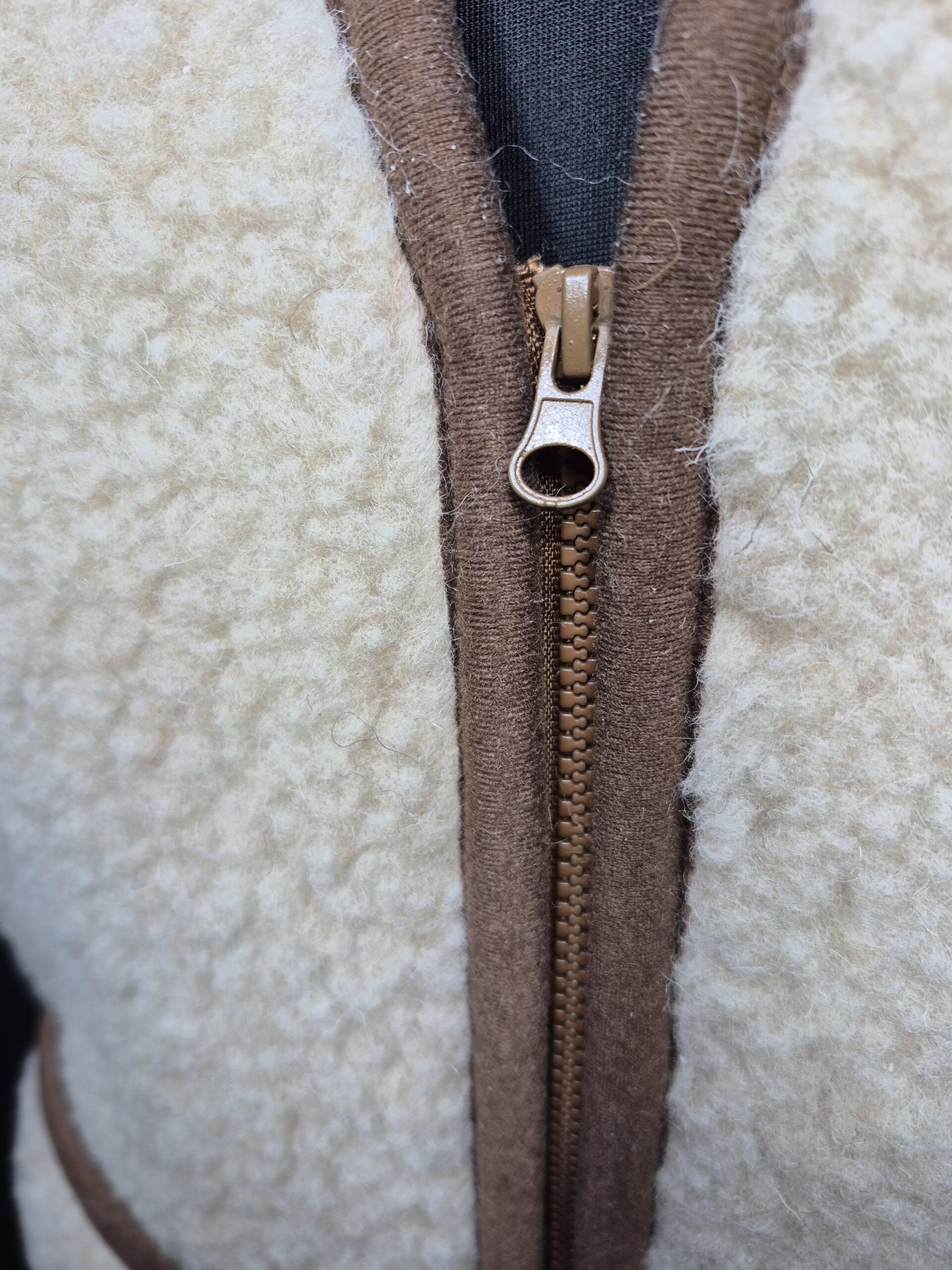 Kamizelka Wełniana 100% Owcza Wełna – Beżowy | Unisex