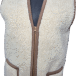 Kamizelka Wełniana 100% Owcza Wełna – Beżowa | Unisex