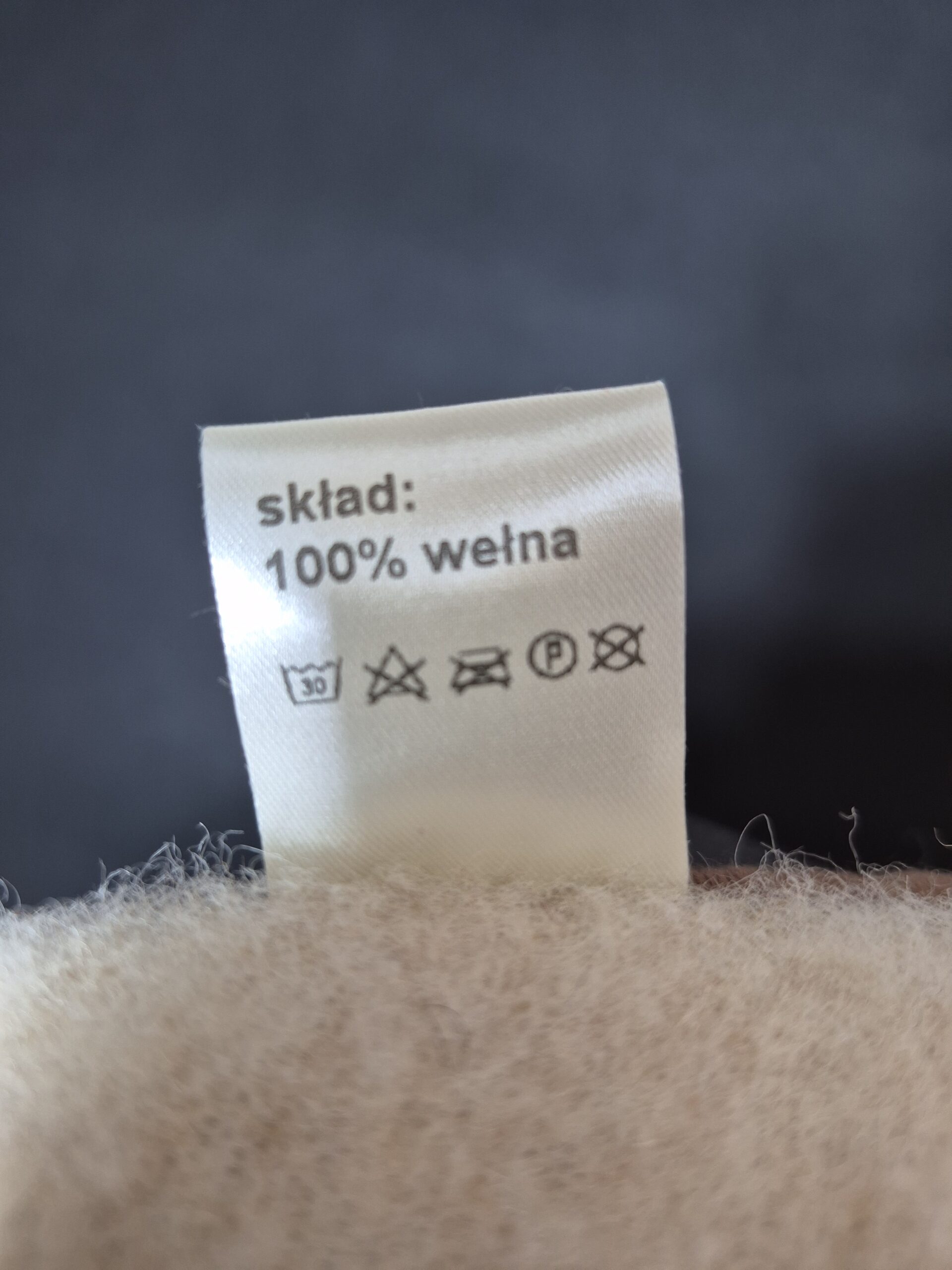 Kamizelka Wełniana 100% Owcza Wełna – Beżowy | Unisex