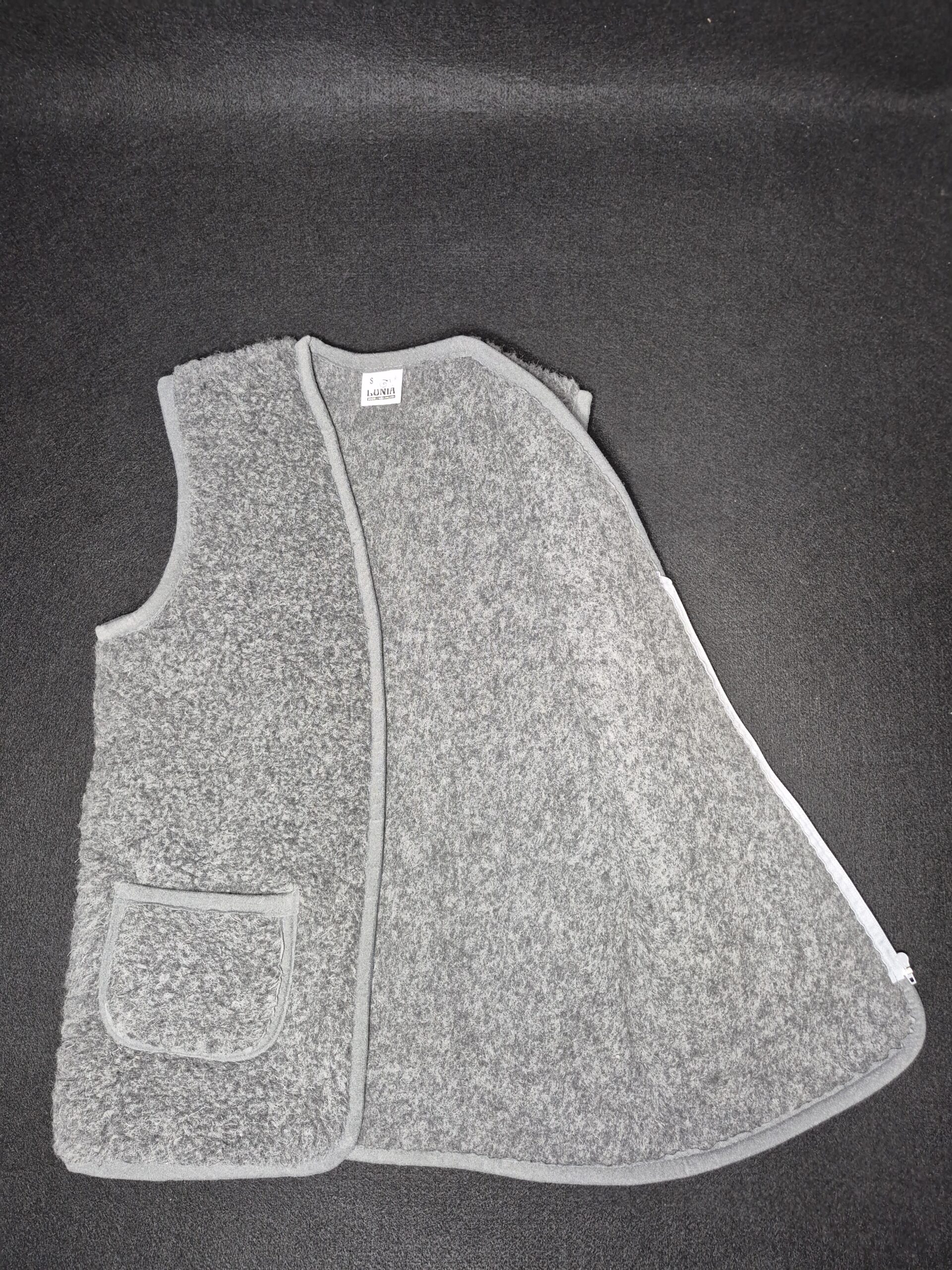 Kamizelka Wełniana 100% Owcza Wełna – Beżowy | Unisex