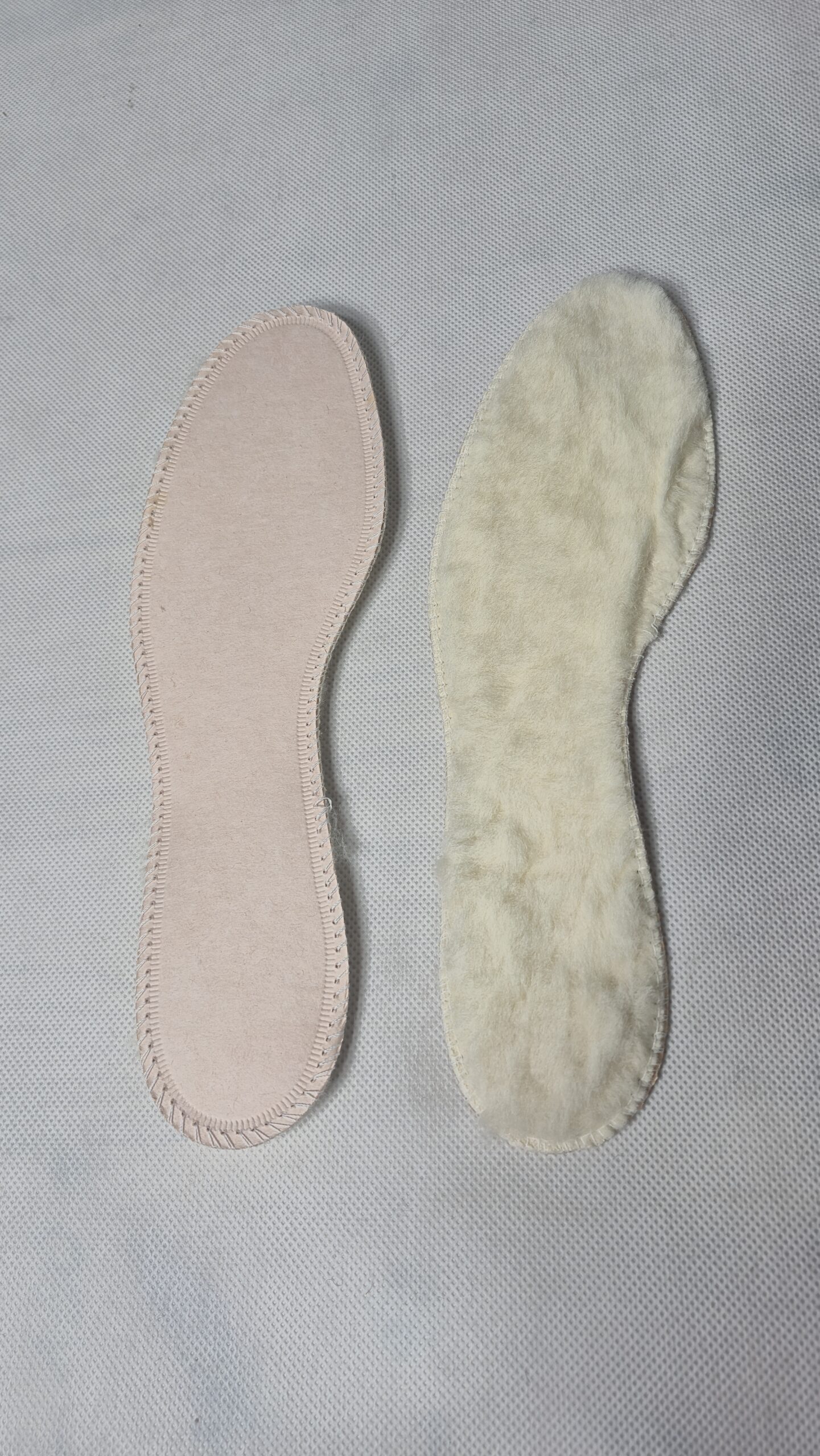 Wkładki do butów z naturalnej skóry owczej / wełny 36- 46 EU